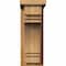 Ekena Millwork Pescadero Rough Sawn Corbel w/Backplate, Western Red Cedar, 6"W x 12"D x 16"H COR06X12X16PEC01RWR - alternate 2